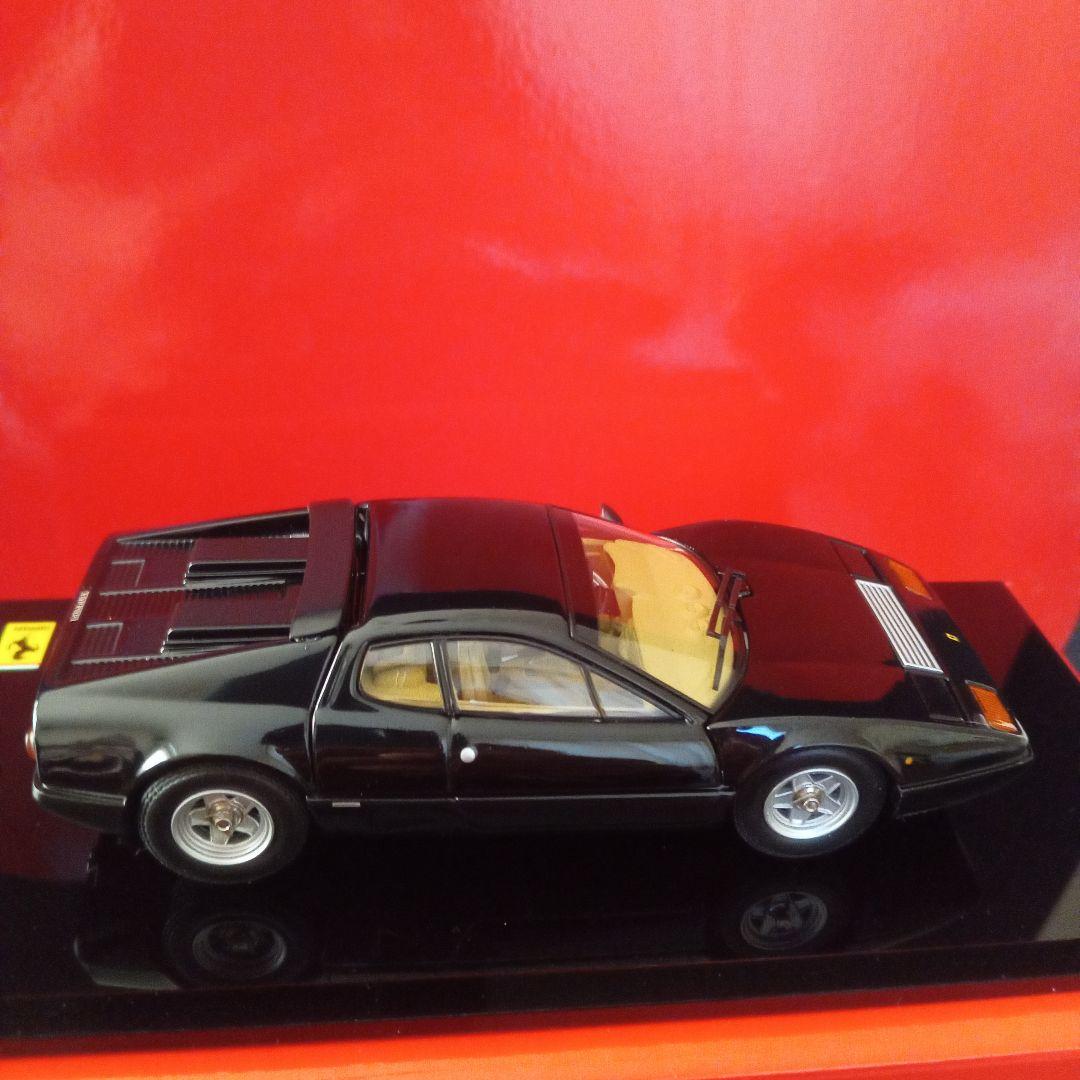 ミニカー京商　フェラーリ 512BB ブラック ベージュインテリア1/43