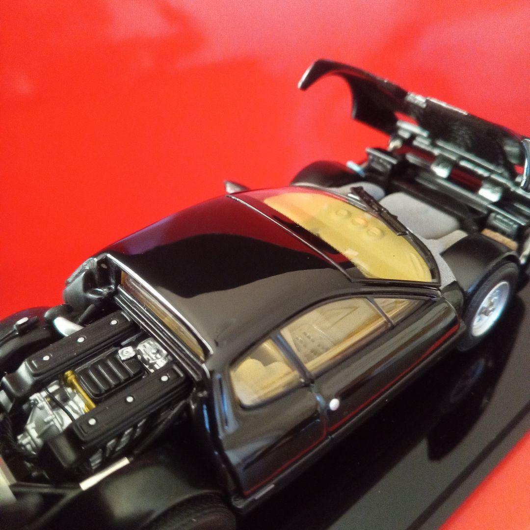 ミニカー京商　フェラーリ 512BB ブラック ベージュインテリア1/43