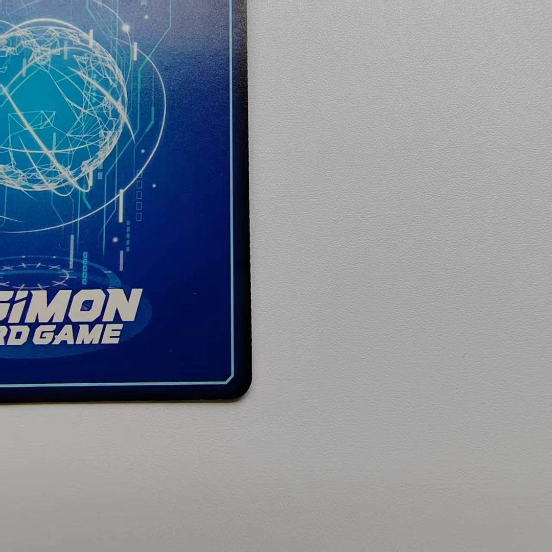 未デジモンカードゲーム　オメガモン　希少パラレル　白