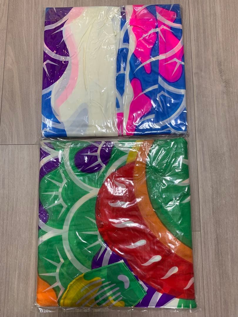 鯉のぼり　3m ×2 なないろ鯉　青と緑セット　こいのぼり