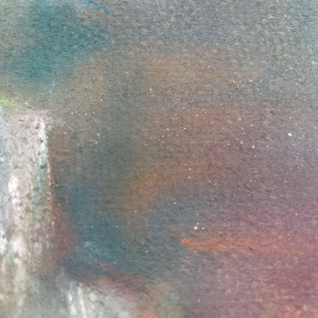 【20年の沈黙・再生の譜】No.26 片想い　パステル画　美術品