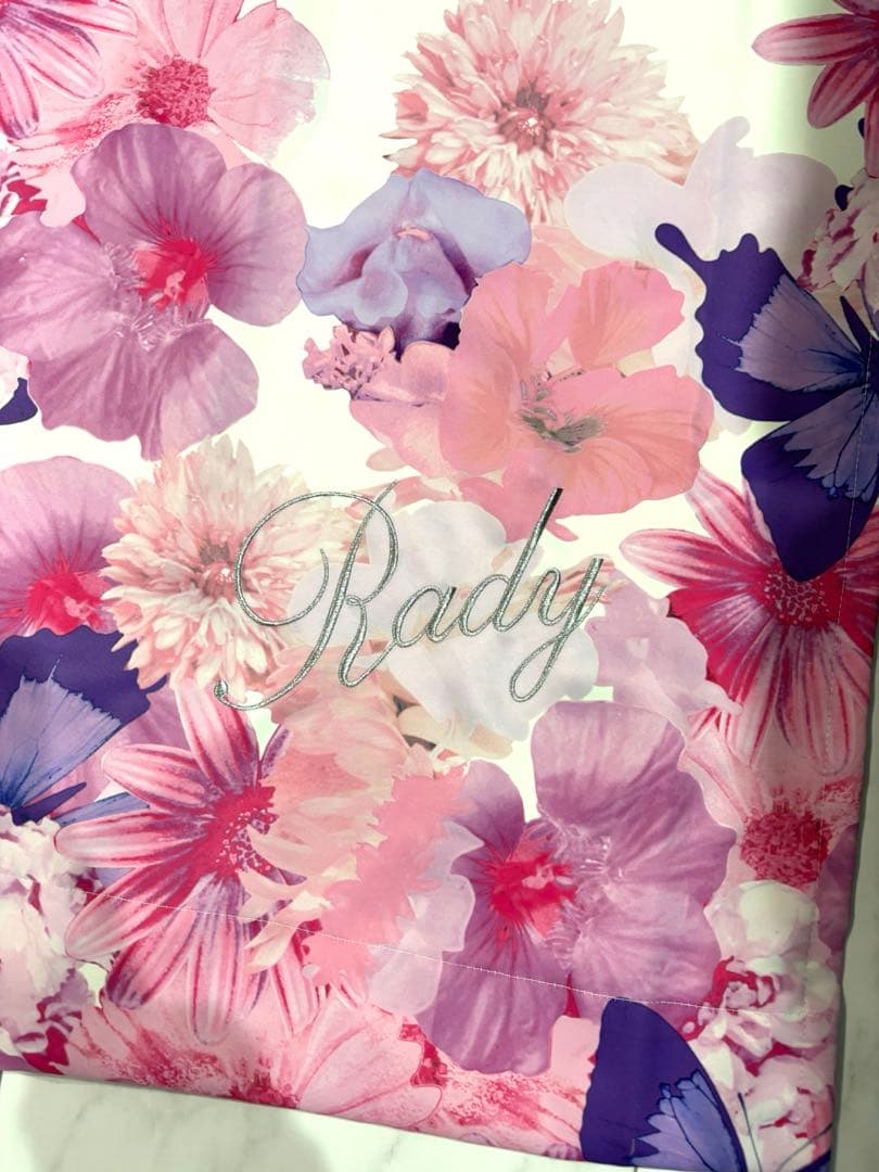 新品未使用Radyトロピカルフラワーカーテン