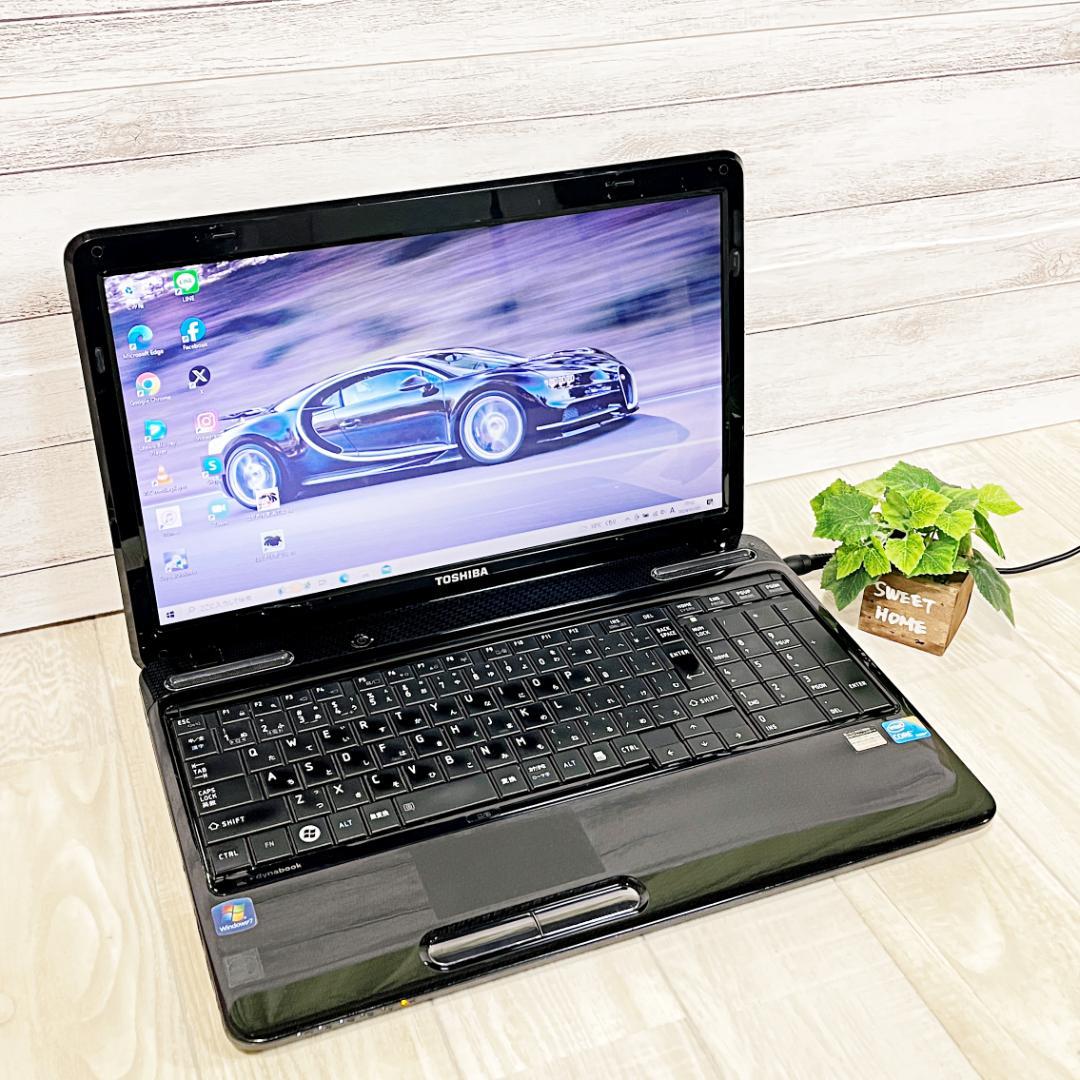 大特価セール❗️動作快適✨爆速SSD240GB⭐️ 東芝ノートパソコン❗