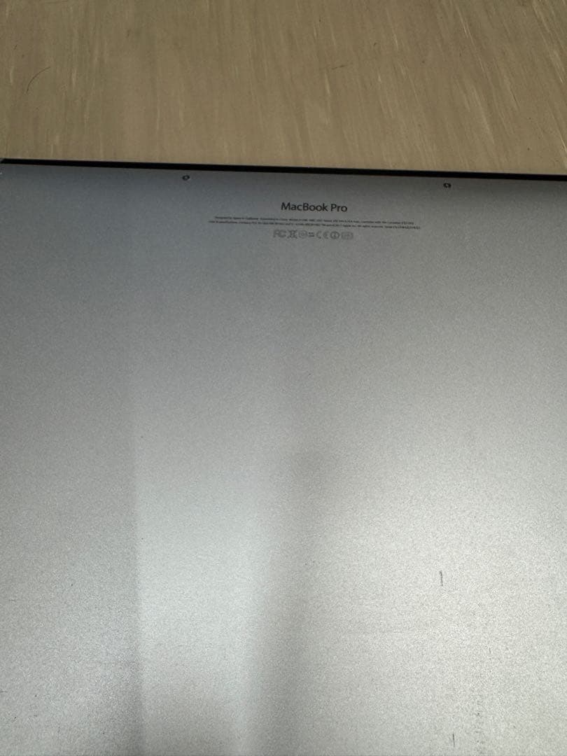 MacBook Pro 2012 見た目注意　16GB 512GB