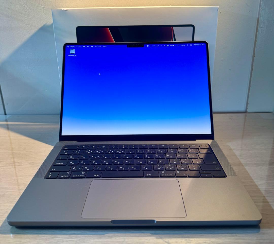 【美品】MacBook Pro 14インチ M1 Pro 16GB SSD1TB
