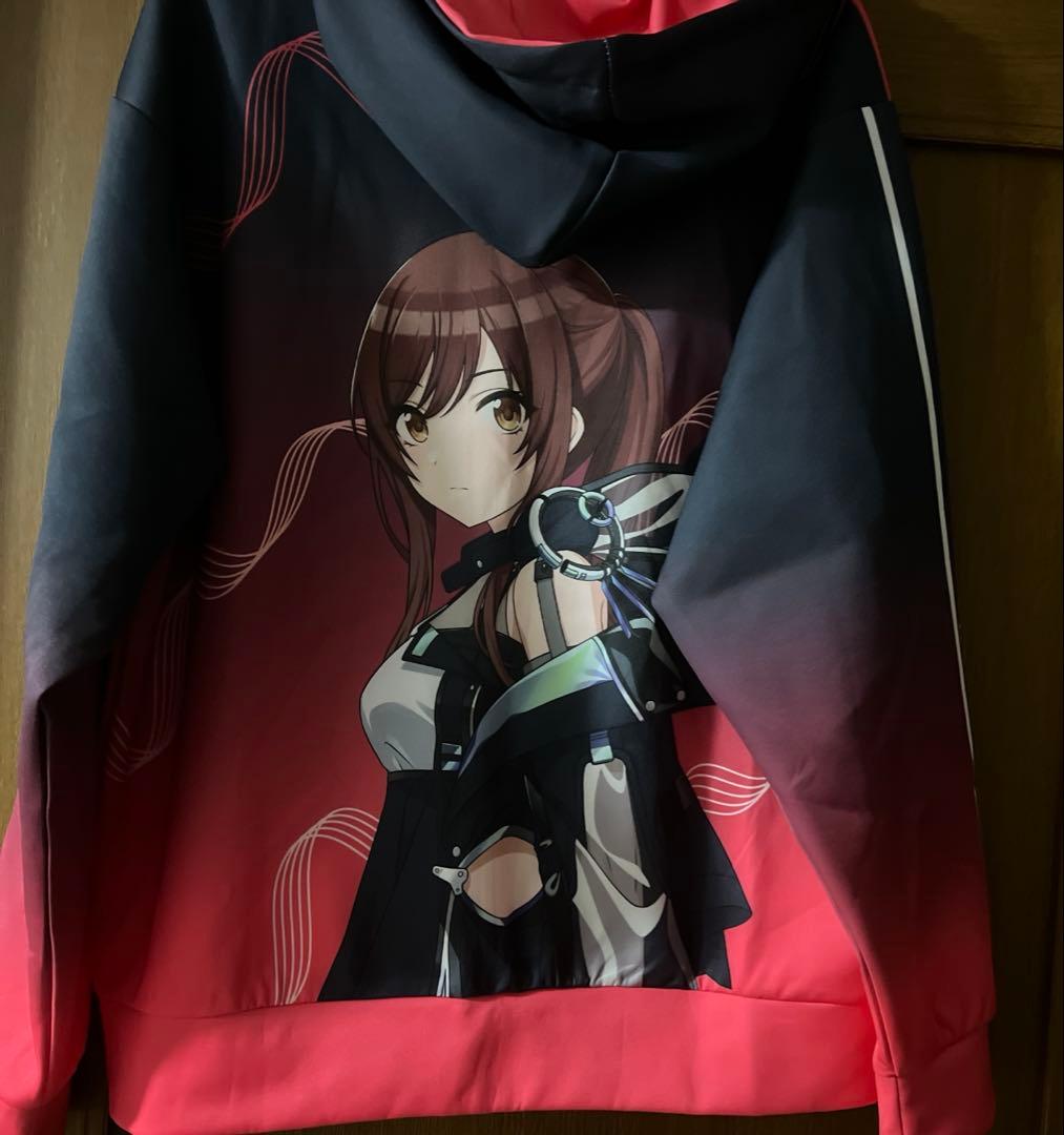 大崎甘奈　フルグラフィックパーカー 7th 螺旋