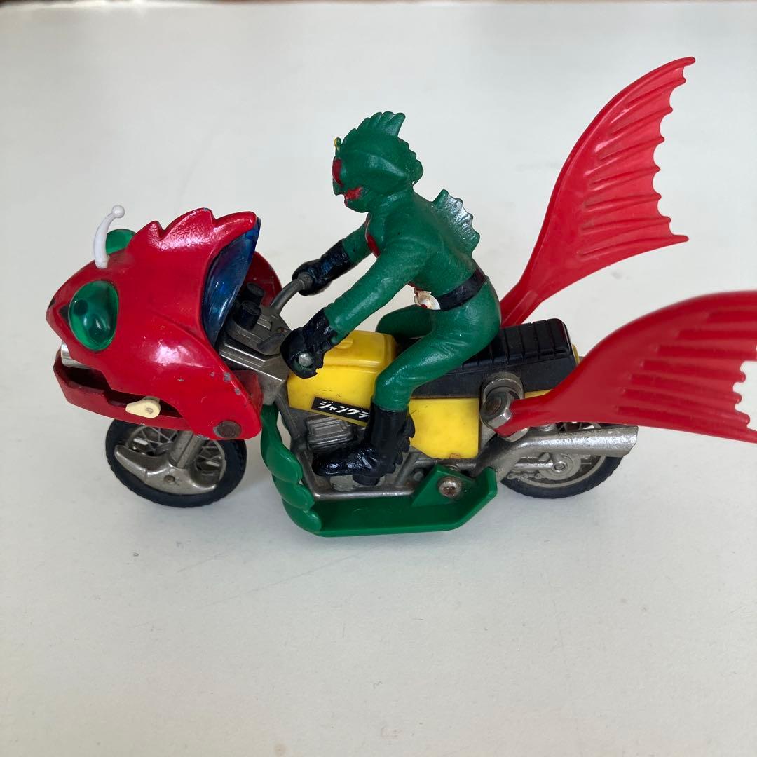 仮面ライダー アマゾン ジャングラー バイク レトロ ミニカー