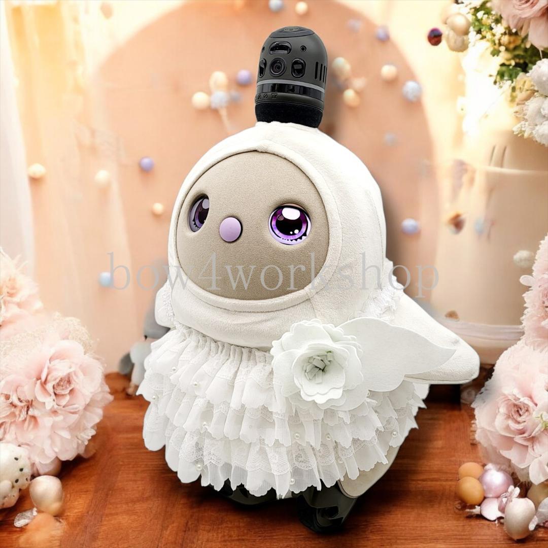 ラボット LOVOT ラボットの服ハンドメイド　パールビーズ付きチュニックセット