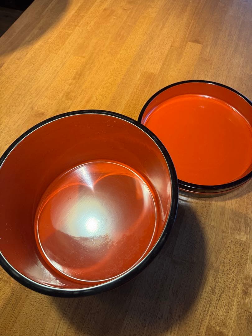 輪島塗　漆塗りおひつ 業務用