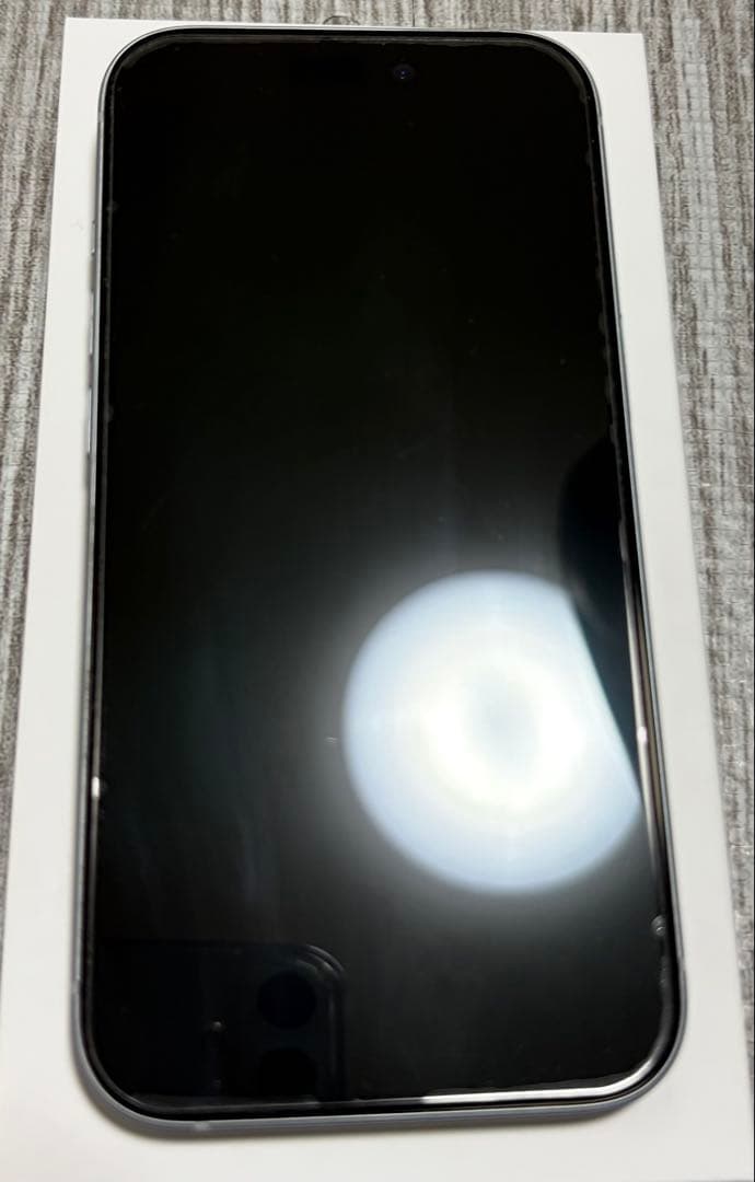 iPhone15 256GB ブルー本体 SIMフリー 1年未満 美品箱付き