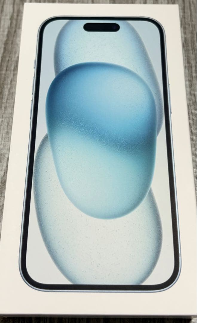 iPhone15 256GB ブルー本体 SIMフリー 1年未満 美品箱付き