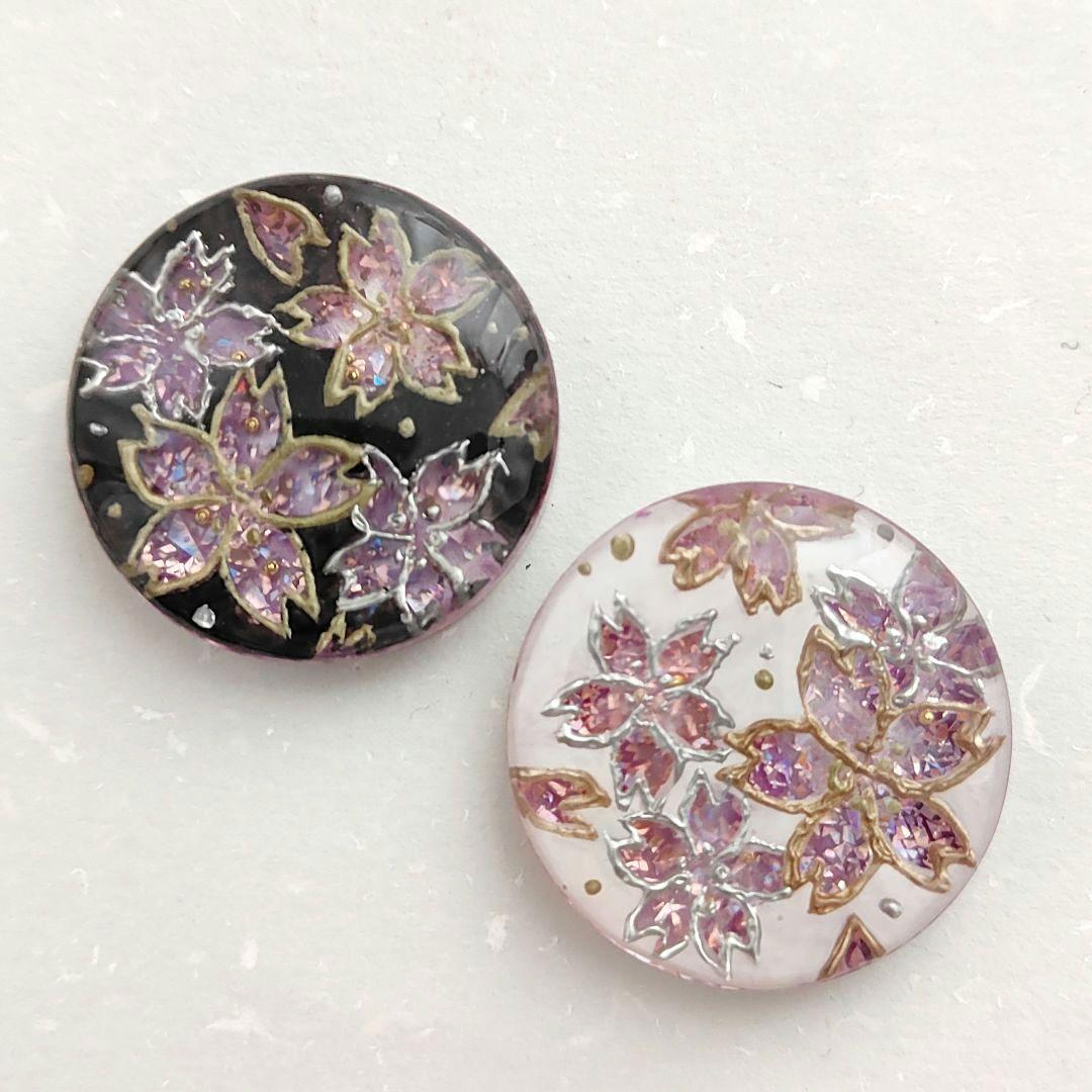 【730】ハンドメイド　レジン　ヘアゴム　ポニーフック