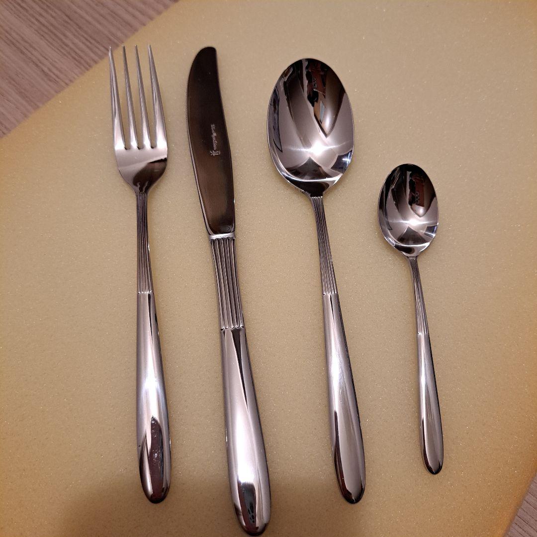 マーシャン 18-10 ステンレス カトラリー 47本セット