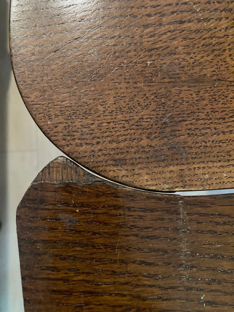 イギリスアンティーク　猫脚エクステンションテーブル