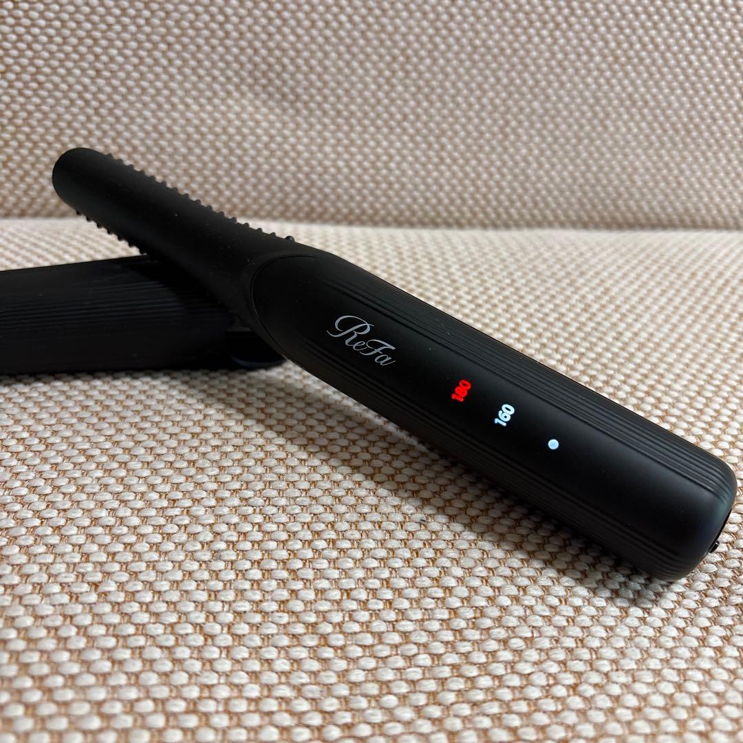 ReFa ブラック ビューティックフィンガーアイロン