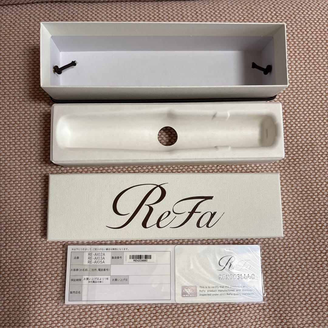 ReFa ブラック ビューティックフィンガーアイロン