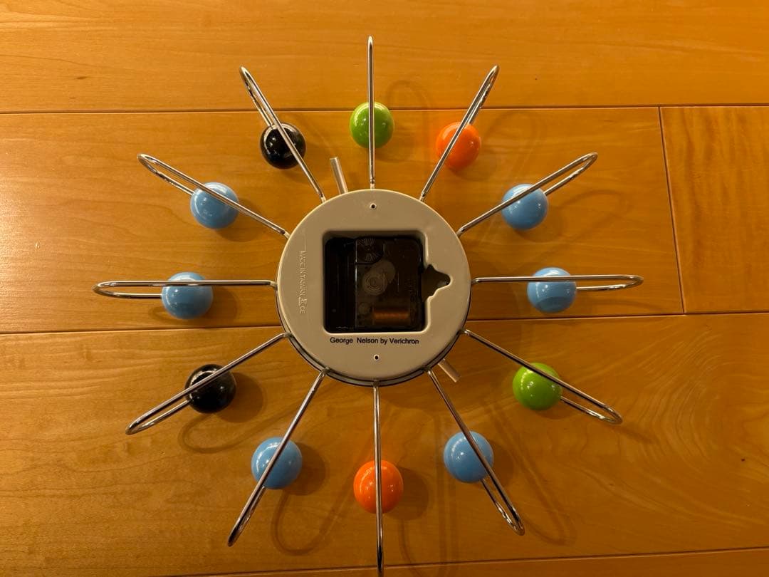ジョージ・ネルソン　アトミック・ボール・クロック