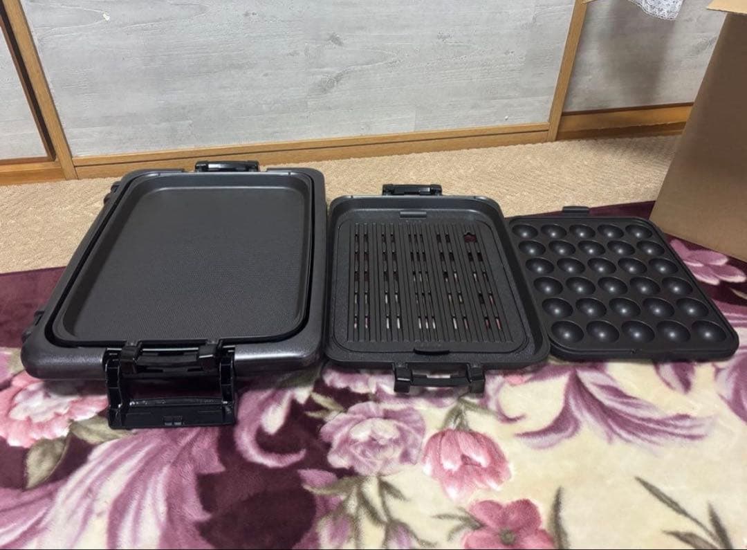 L*♡様 超美品 TIGER CRV-G301 ホットプレート 3種プレート付き