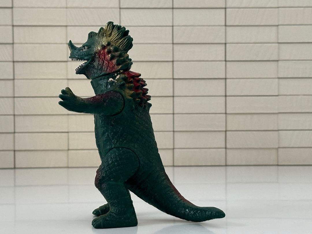 ポピー　キングザウルスシリーズ　ザンボラー　ソフビ　当時物