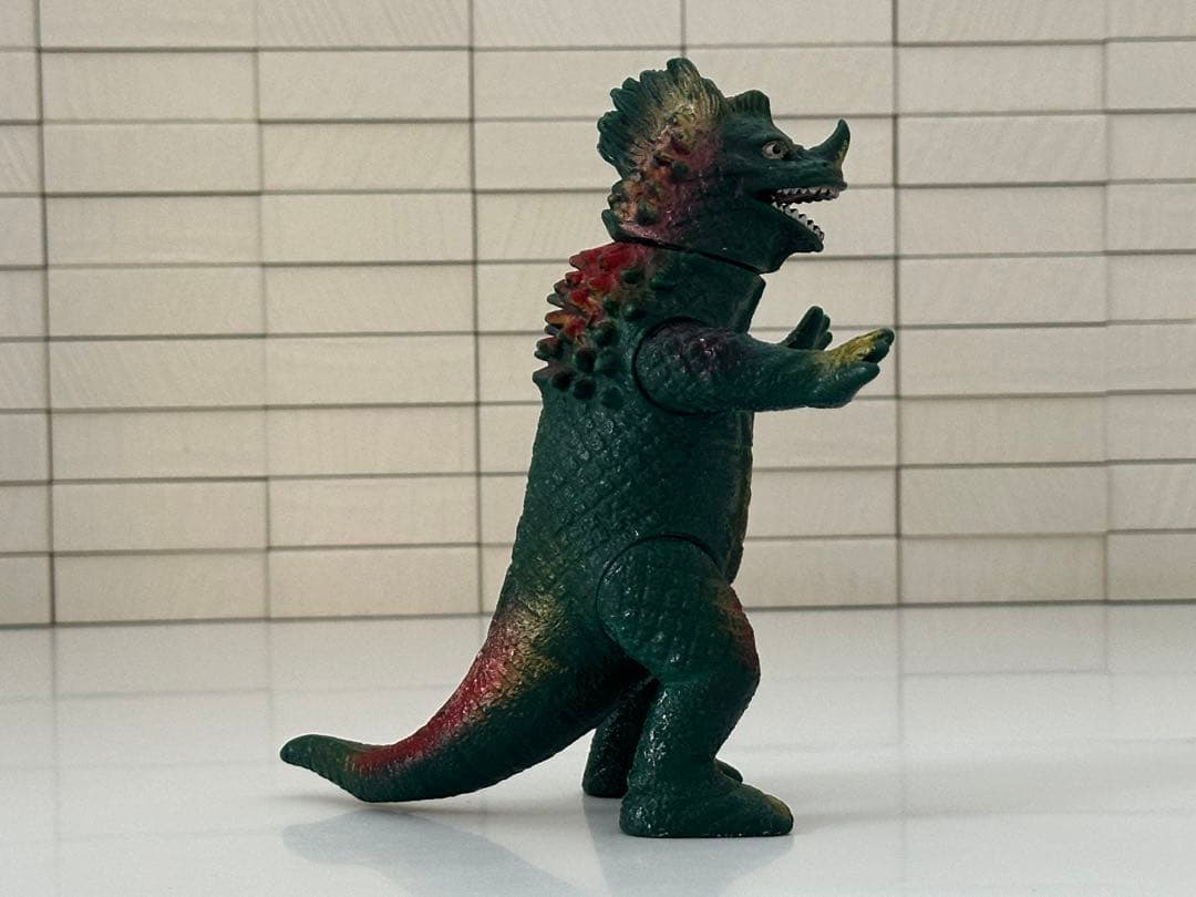 ポピー　キングザウルスシリーズ　ザンボラー　ソフビ　当時物