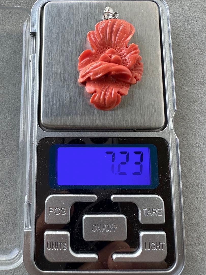 珊瑚　サンゴ　ペンダントトップ　天然ルース　アクセサリー