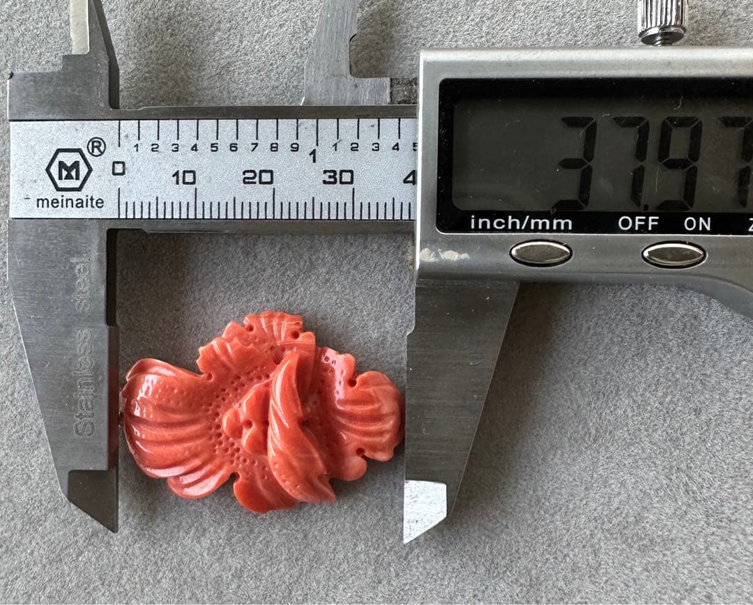 珊瑚　サンゴ　ペンダントトップ　天然ルース　アクセサリー