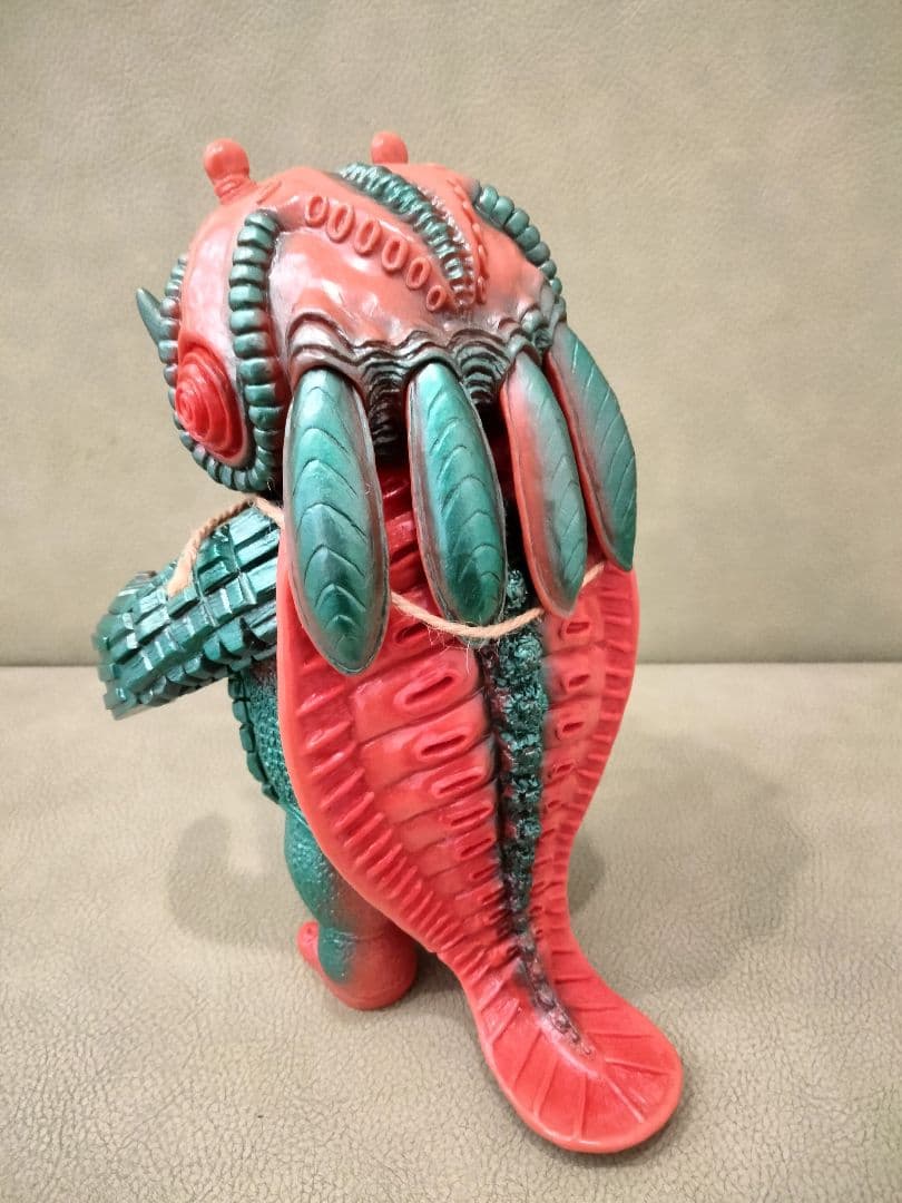 ソフビ　monstock　フロッゲン　オレンジ　izumonster　ブルマァク