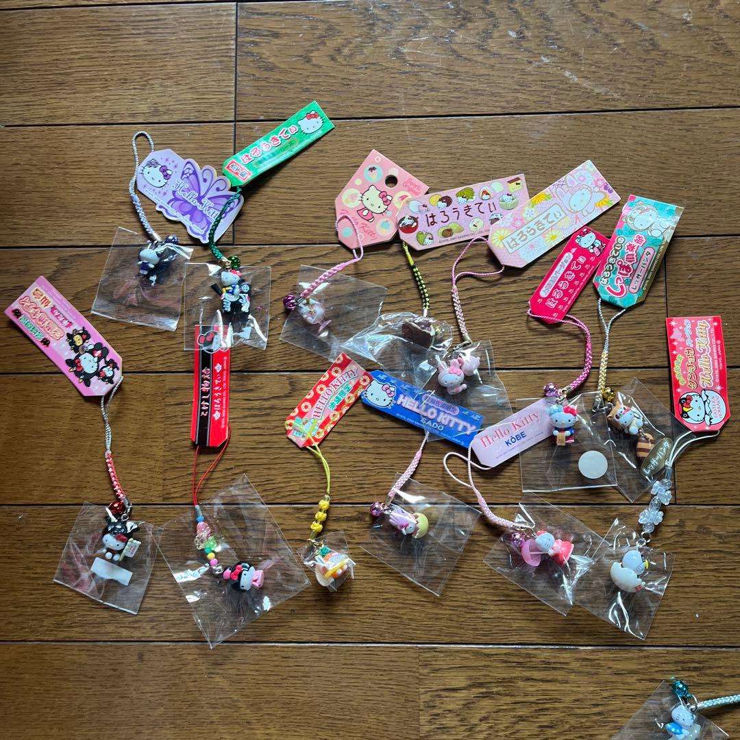 ご当地限定キティちゃん根付け　65点　おまけ別あり