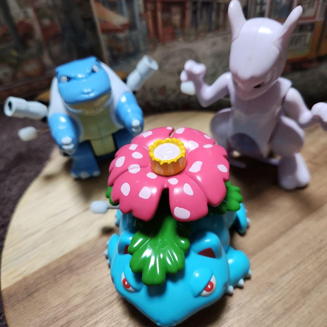 レトロポケモン　チョロQ 　ネジ巻きフィギュア　首振りフィギュア　まとめ売り