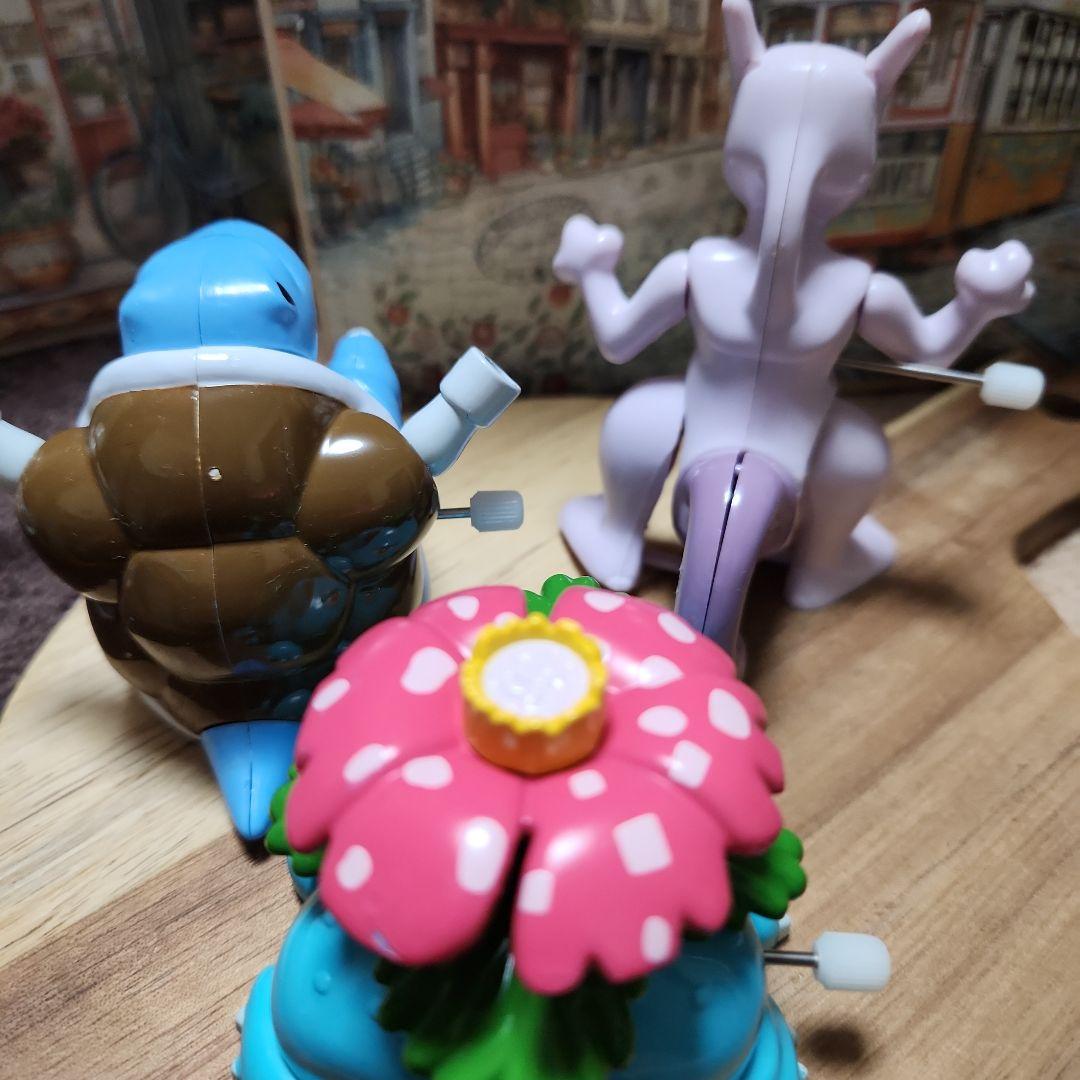 レトロポケモン　チョロQ 　ネジ巻きフィギュア　首振りフィギュア　まとめ売り