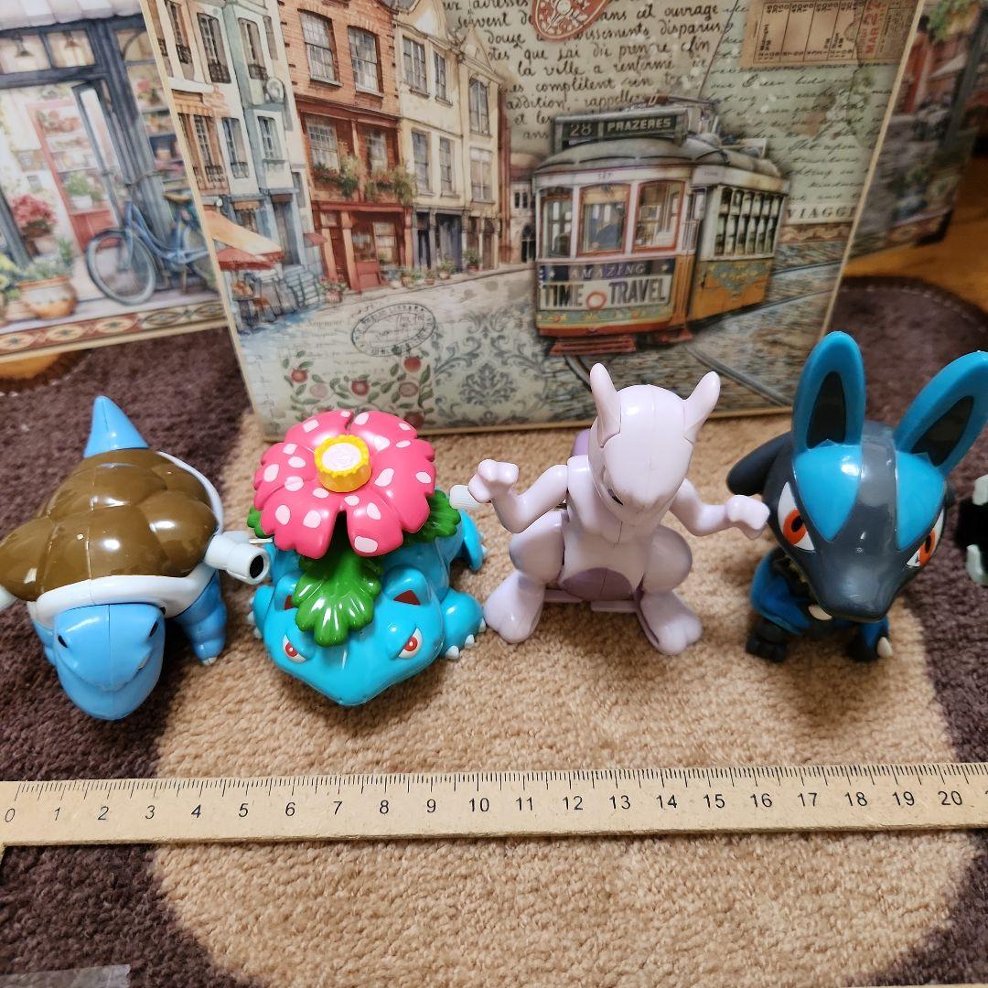 レトロポケモン　チョロQ 　ネジ巻きフィギュア　首振りフィギュア　まとめ売り