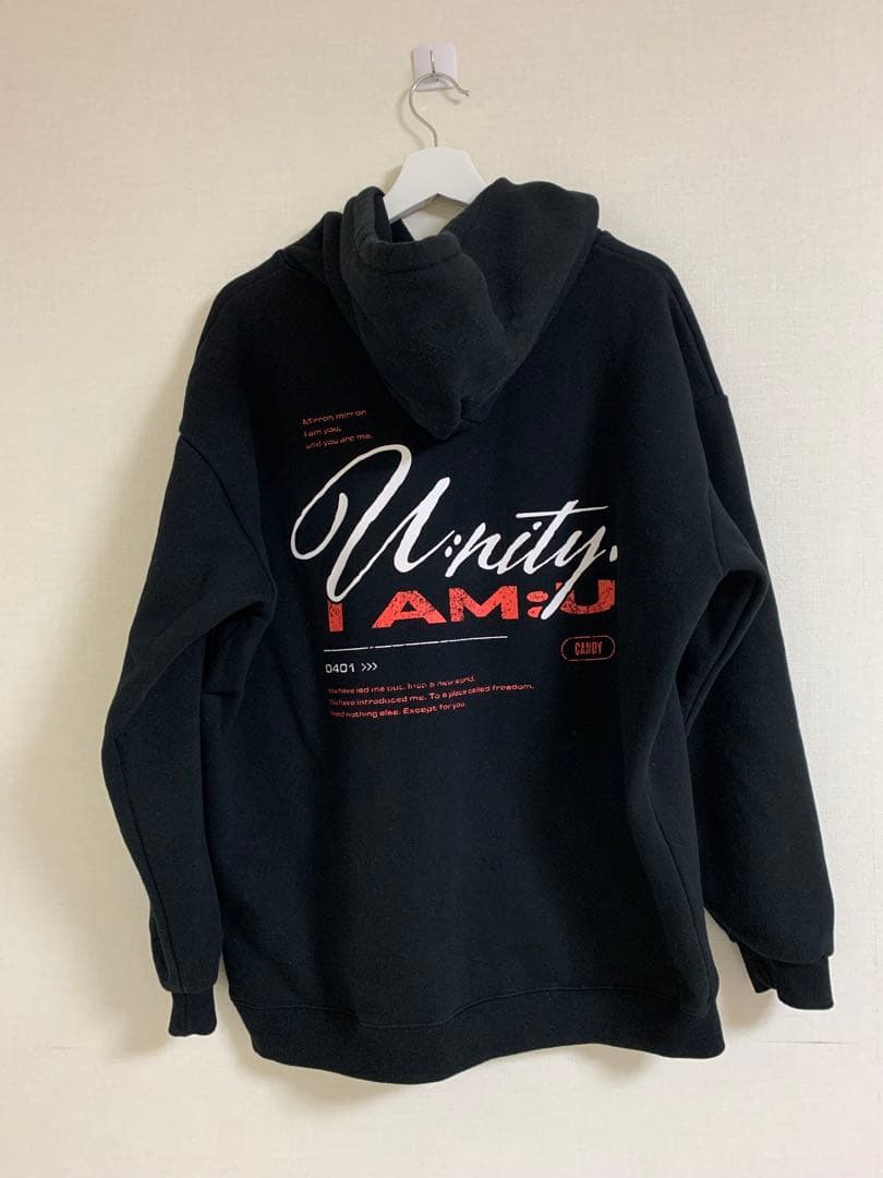 中島健人 I AM:U Hoodie 黒 big