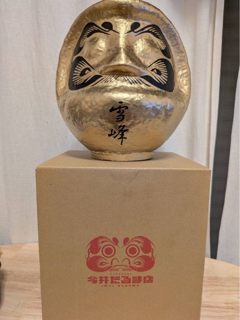 スノーピーク　金色ダルマ置物  peak 2026 だるま大