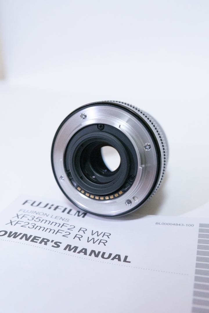 美品FUJINON FUJIFILM XF23mm F2 R WR 単焦点レンズ