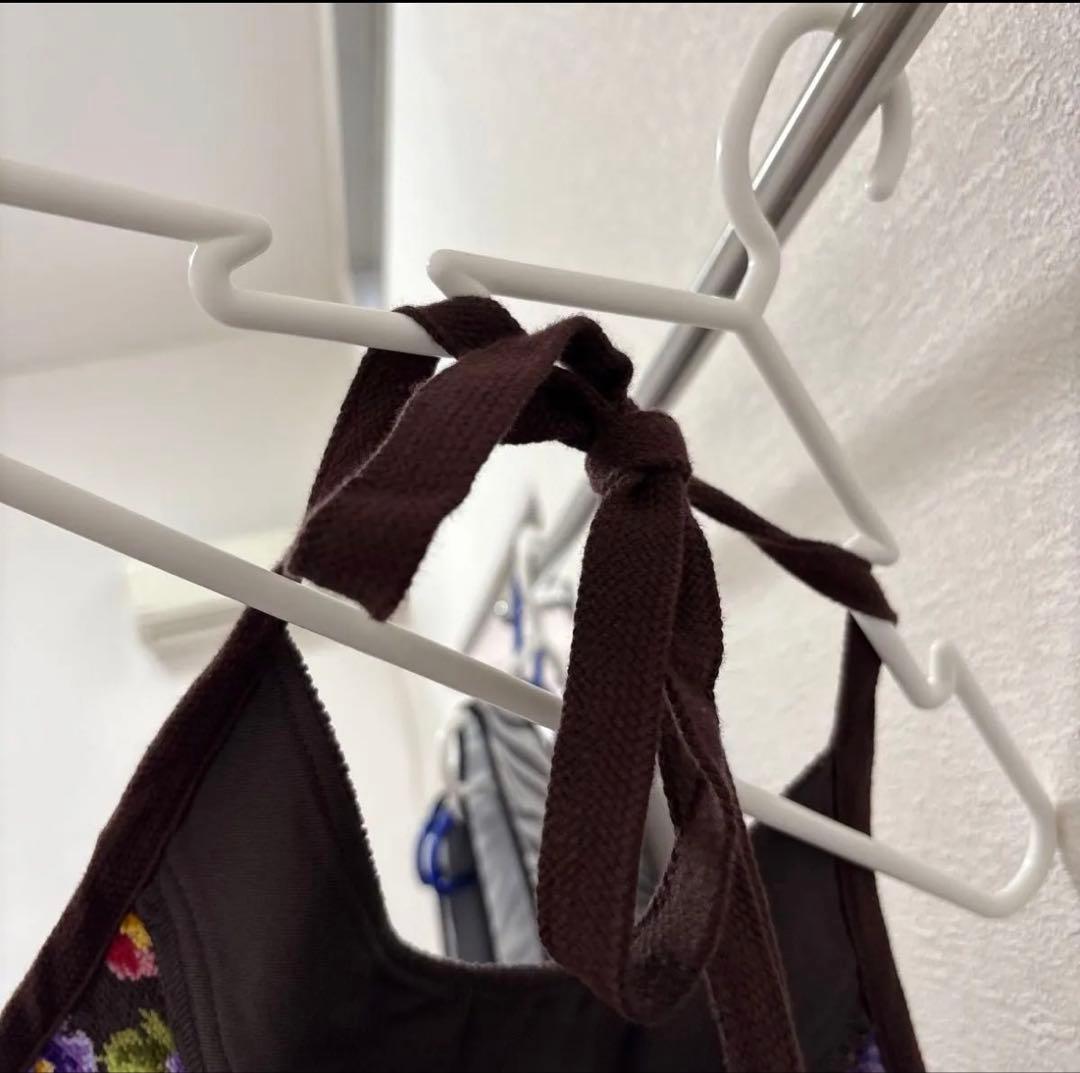 フェイラー エプロン シェニール織 花柄 マルチカラー　タグ付き　新品未使用