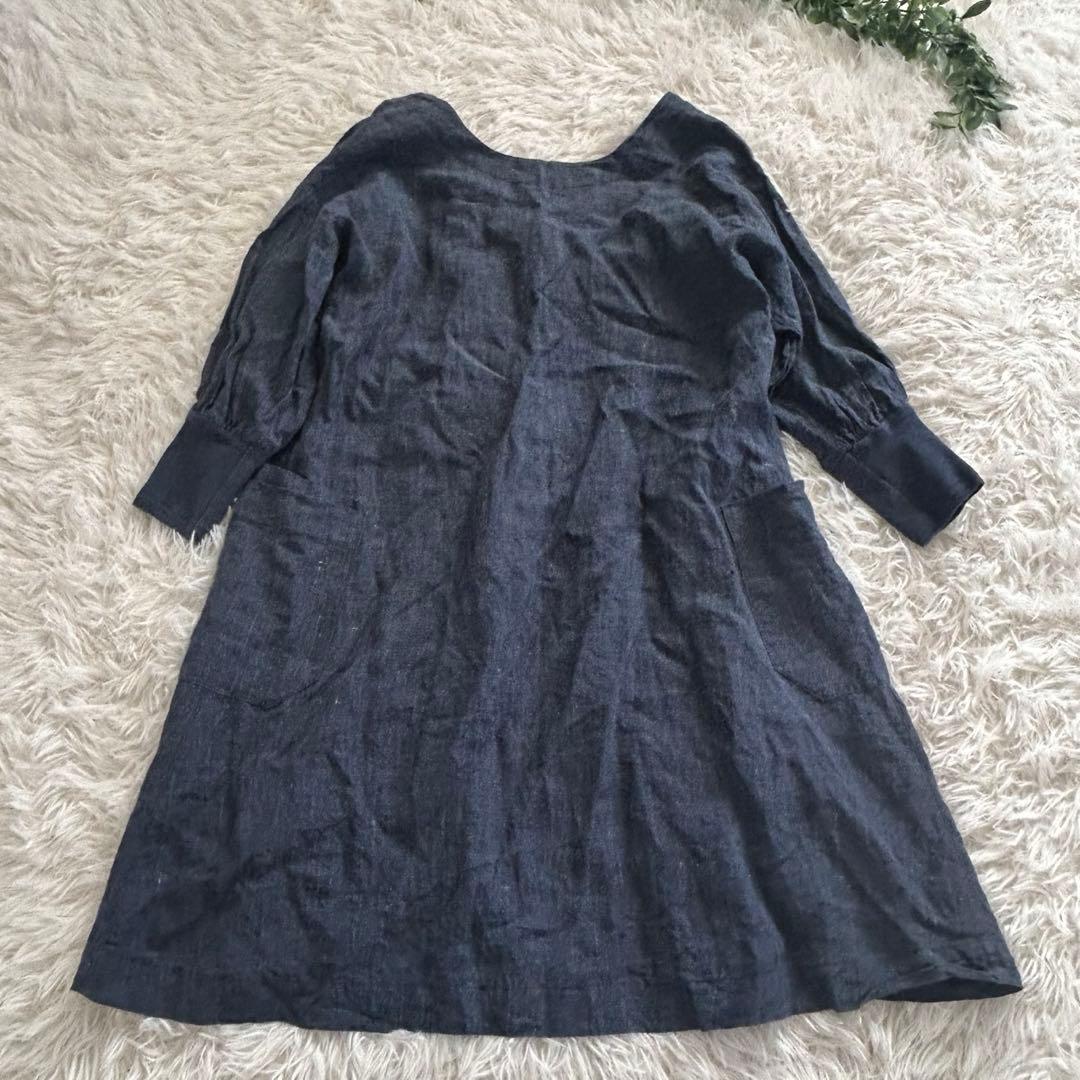 羽織にもなる2WAYリネンかっぽう着　北欧暮らしの道具店／fog linen