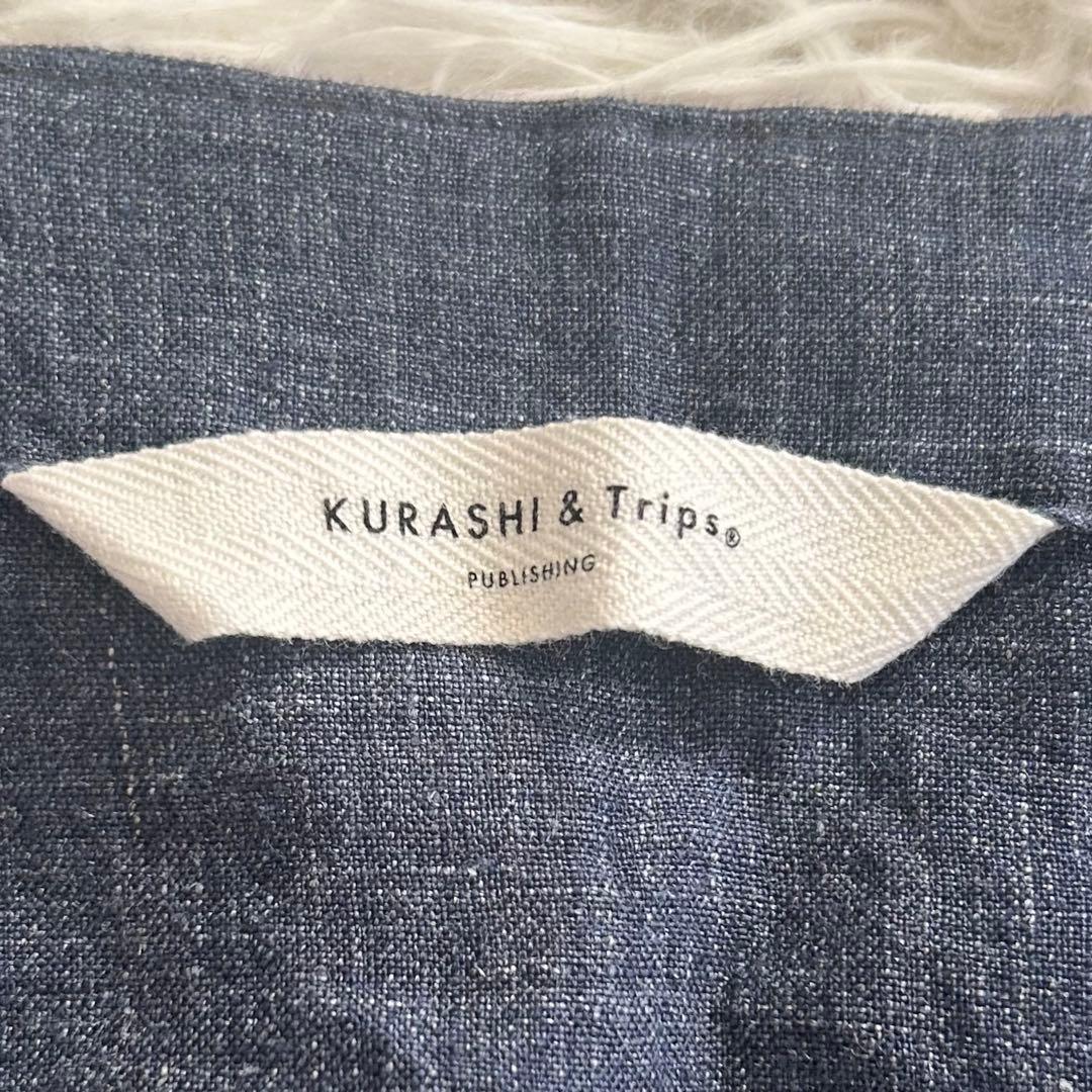 羽織にもなる2WAYリネンかっぽう着　北欧暮らしの道具店／fog linen