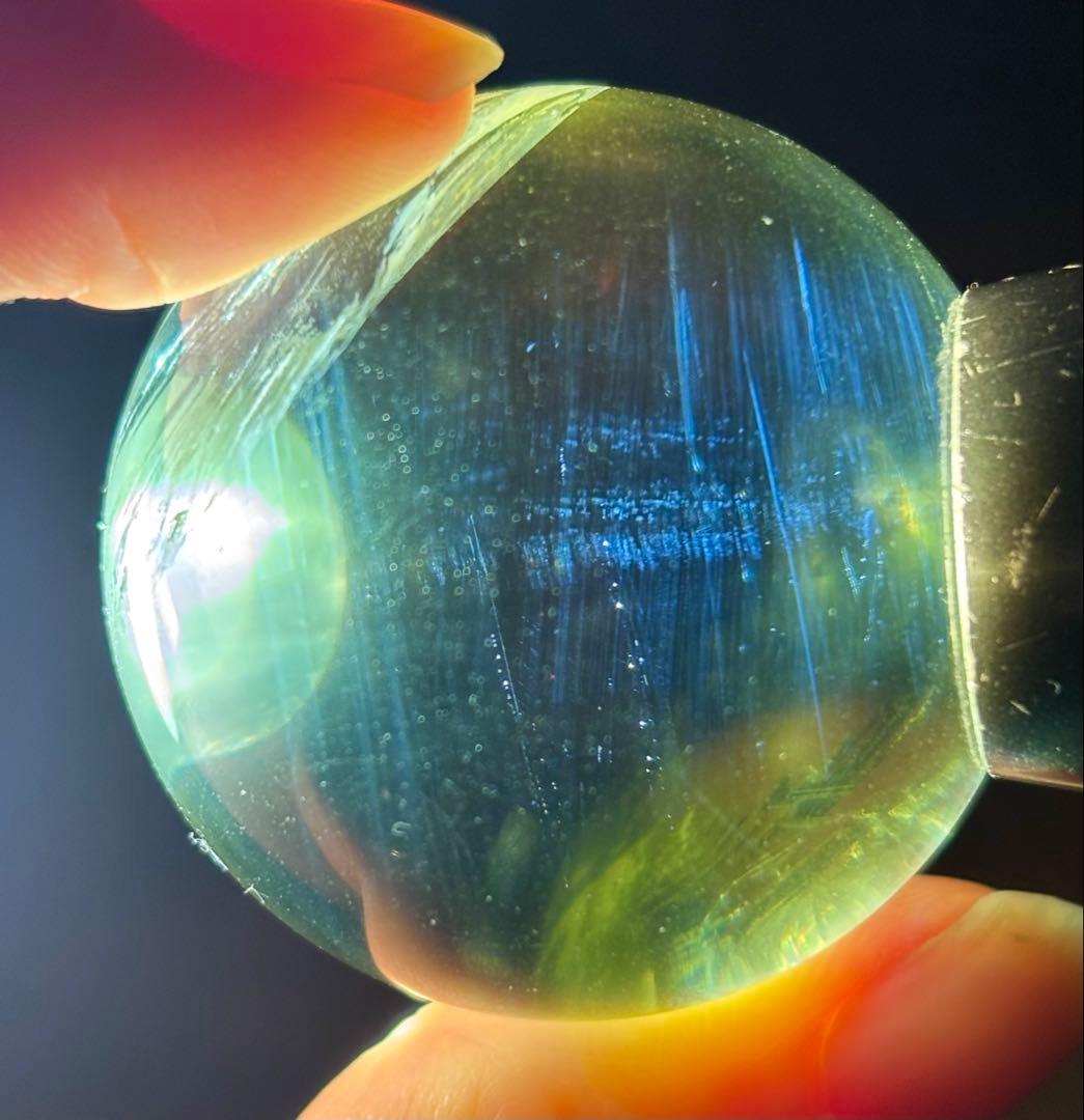 レア　高品質　シトリン　キラキラ感　ブルーラダー　ゼウス　スフィア