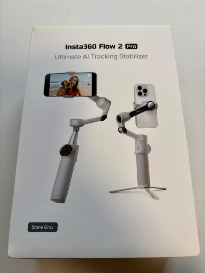 ほぼ新品　insuta360 Flow 2 pro　付属品完備品　ジンバル