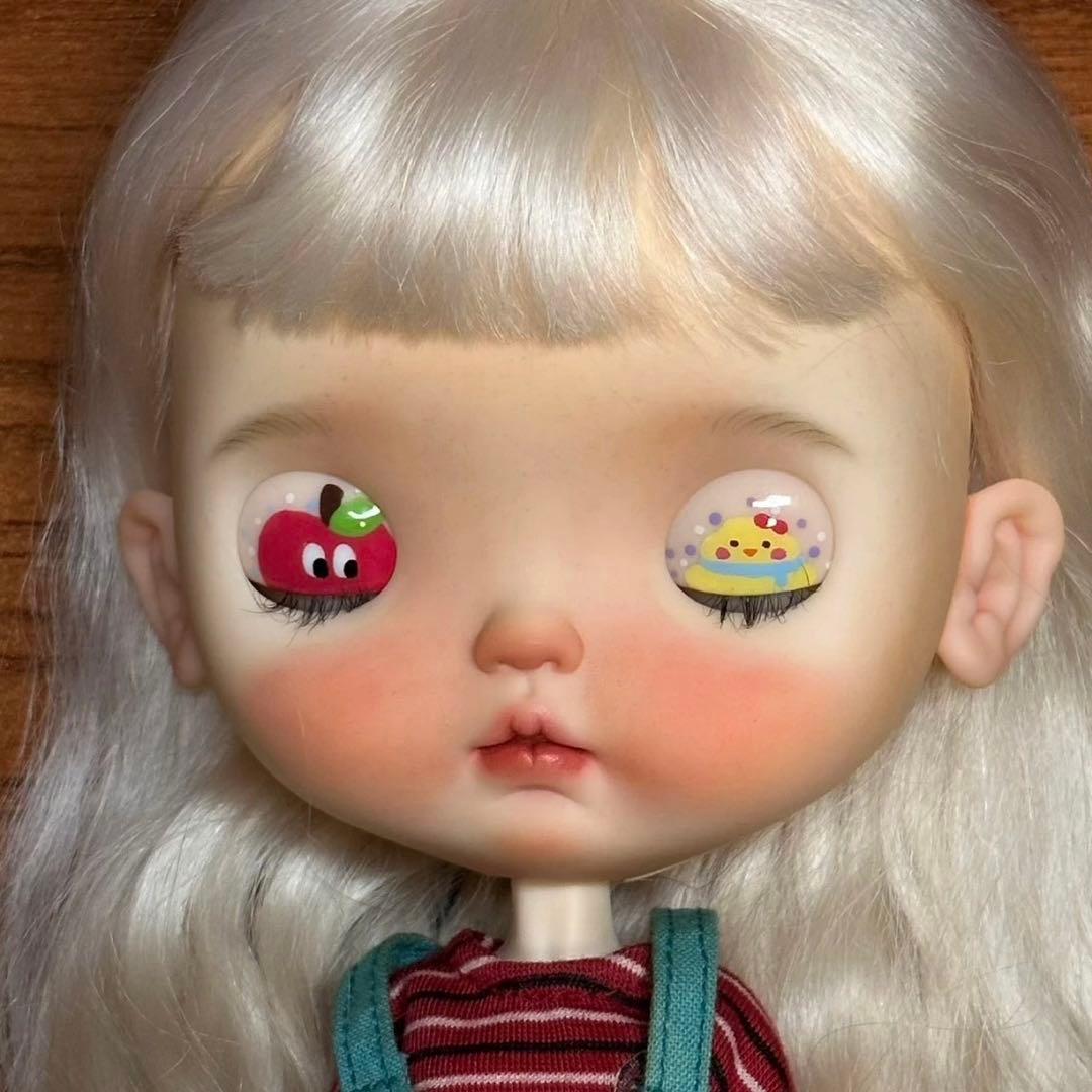 カスタムブライス 小さなお目目 幼い 海外作家様 かわいい 人形 カスタムドール