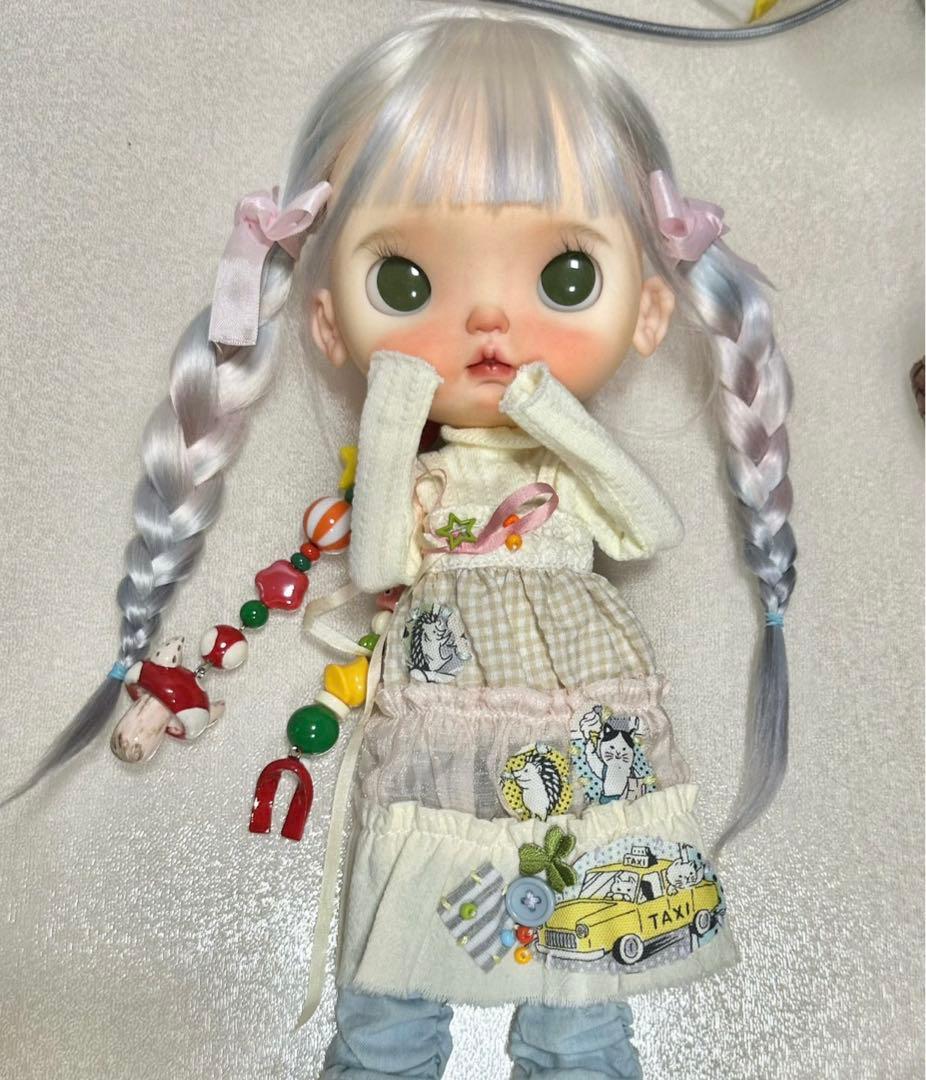カスタムブライス 小さなお目目 幼い 海外作家様 かわいい 人形 カスタムドール