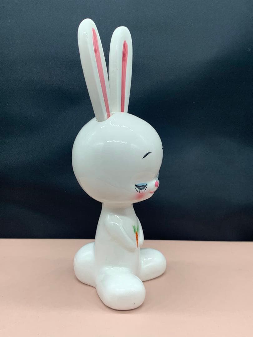 内藤ルネ　うさぎ　フォーク　陶器