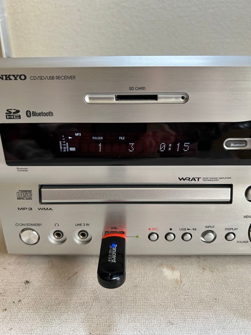 16R 整備美品 ONKYO NFR-7 CD/SD/USBレシーバーシステム