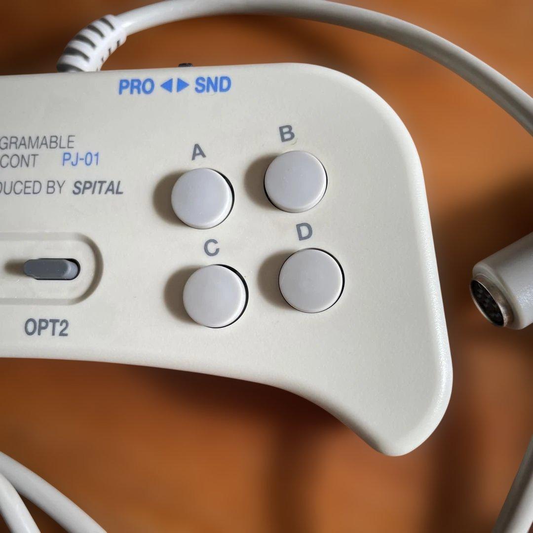 スピタル産業 PC-98 PROGRAMABLE JOY-CONT PJ-01