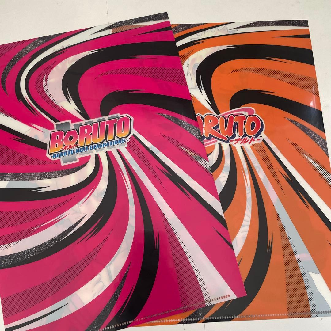 NARUTO BORUTO 当選品 クリアファイル 2018年