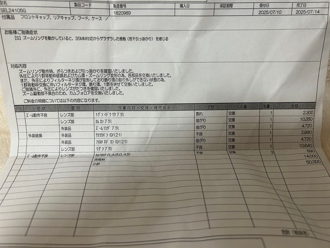 レンズ(ズーム) FE 24-105mm F4 G OSS SEL24105G