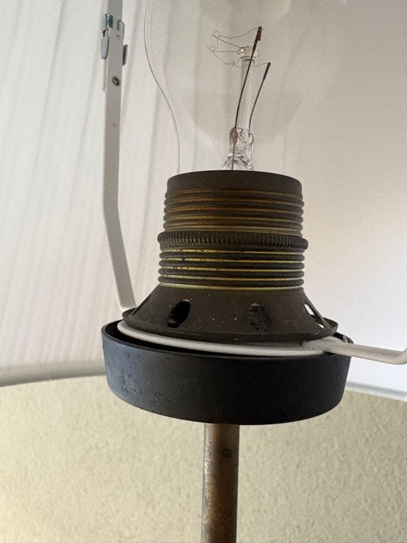 木製フロアスタンド チーク　北欧デザイン