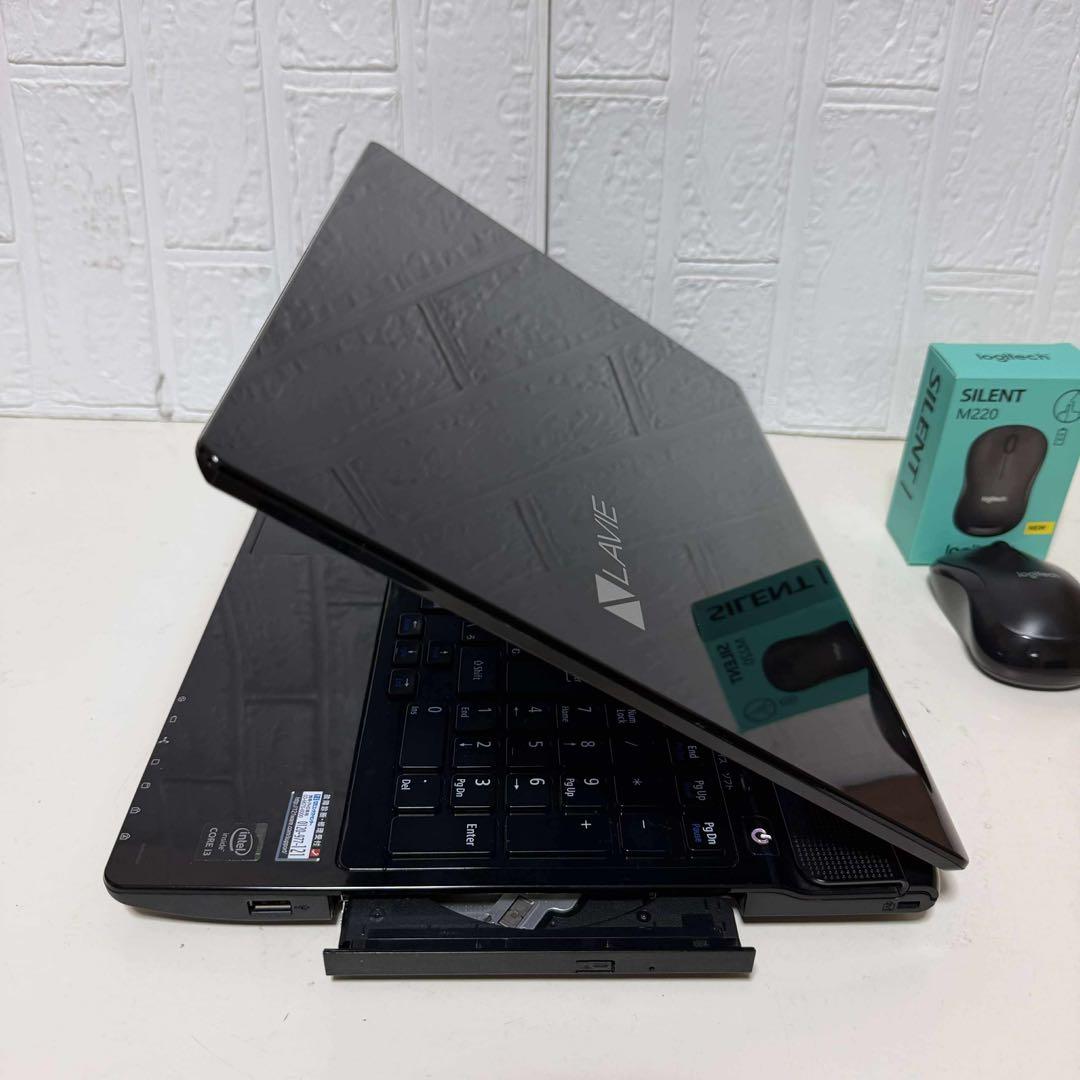 Windows11 オフィス付き　BRUーRE 高速起動SSD NECノートPC