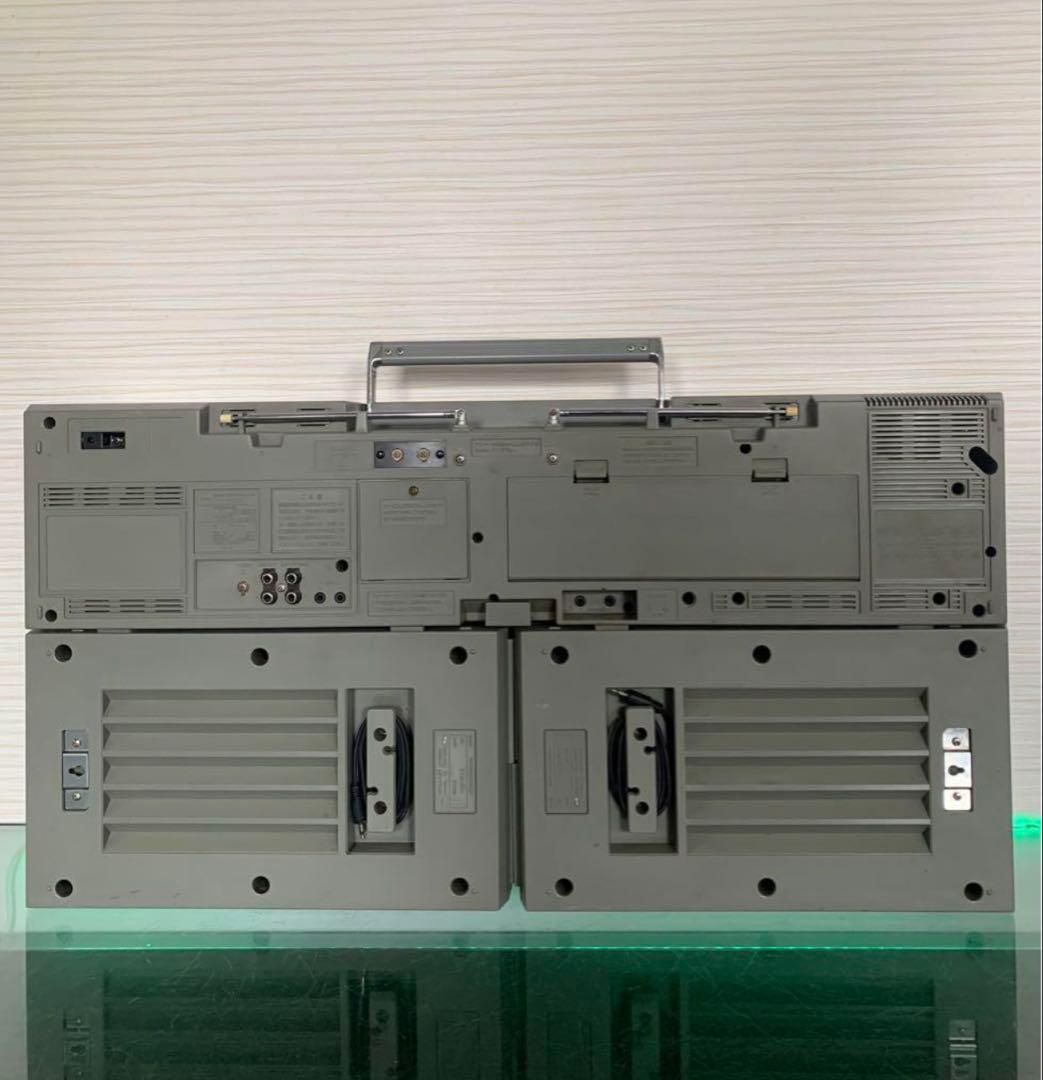 希少昭和レトロ東芝大型ラジカセ RT-S98メンテナンス済み中古動作品ビンテージ