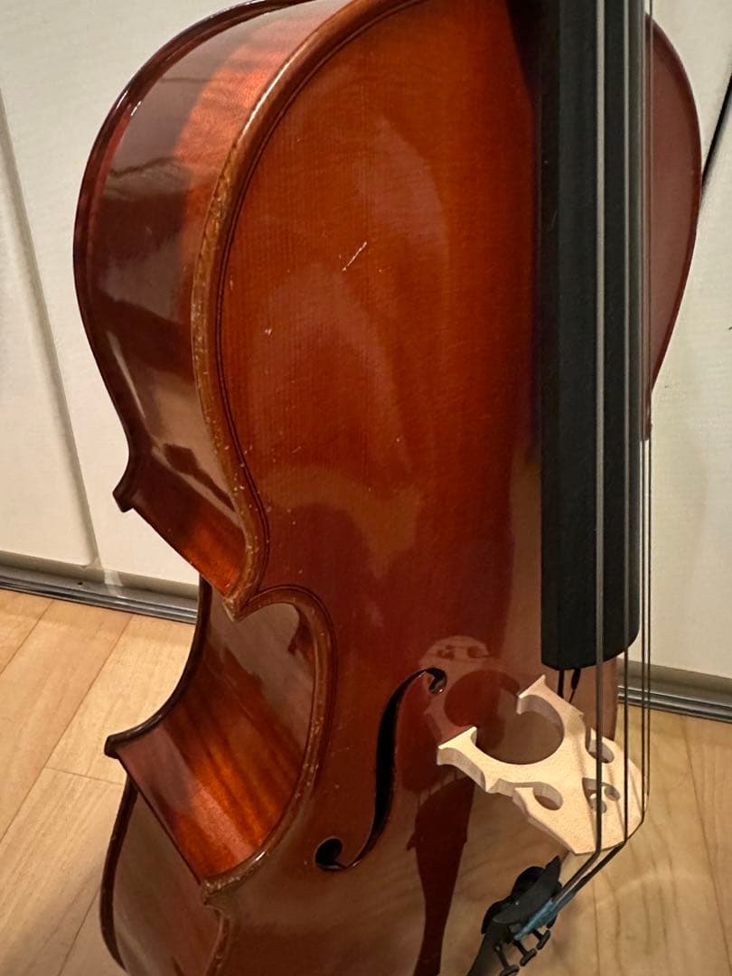 スズキ・メソード　子供用チェロ 4分の1 美品　弓　ケース付き
